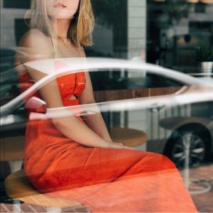 Elevenses Orange Jumper